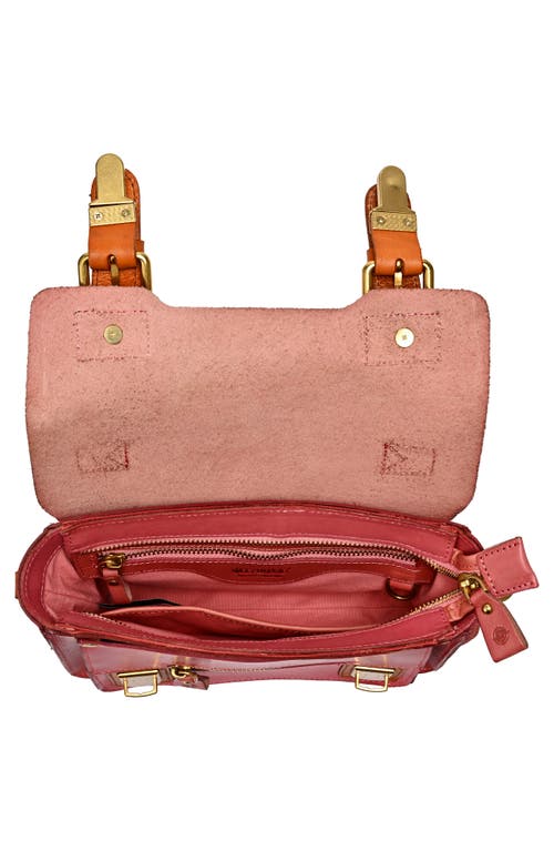 Old Trend Aster Mini Leather Satchel In Pink
