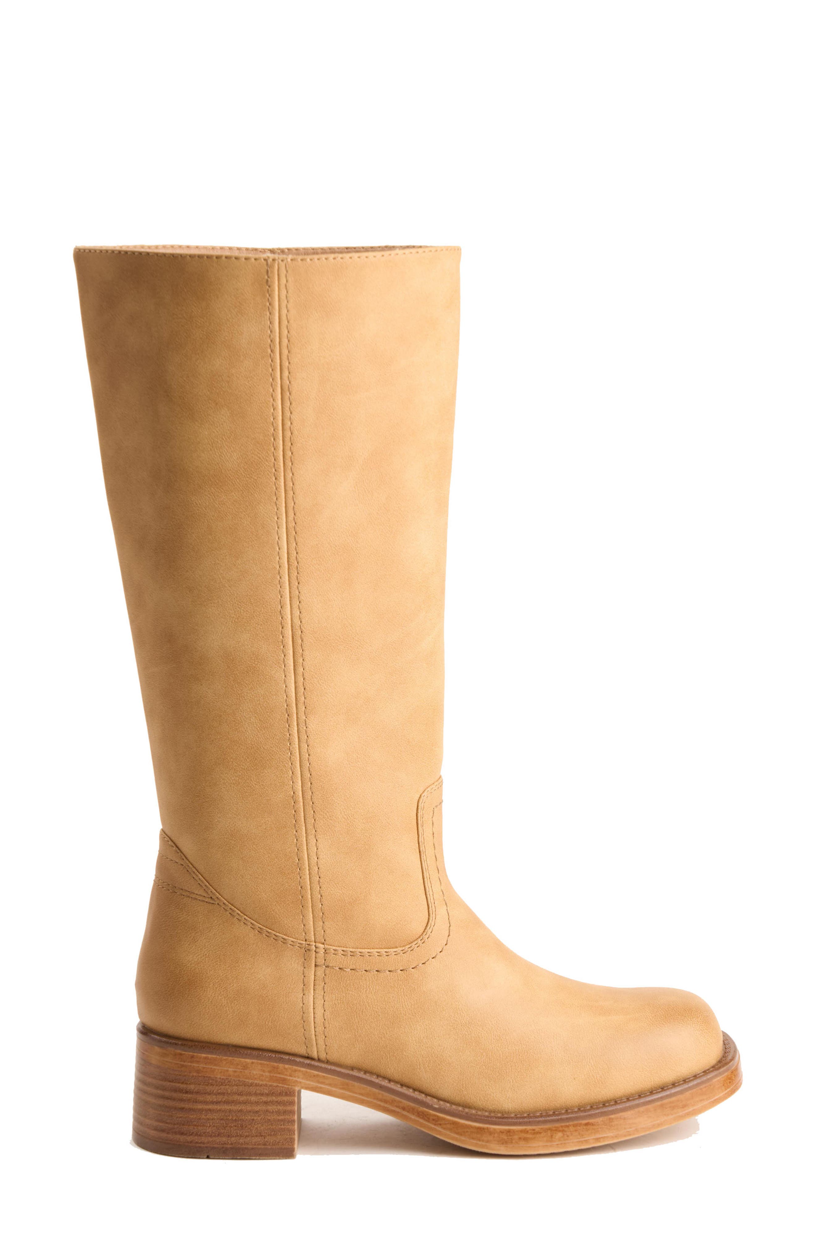 NEW YORK AND COMPANY Side Zip Boot, Alternate, color, Yellow