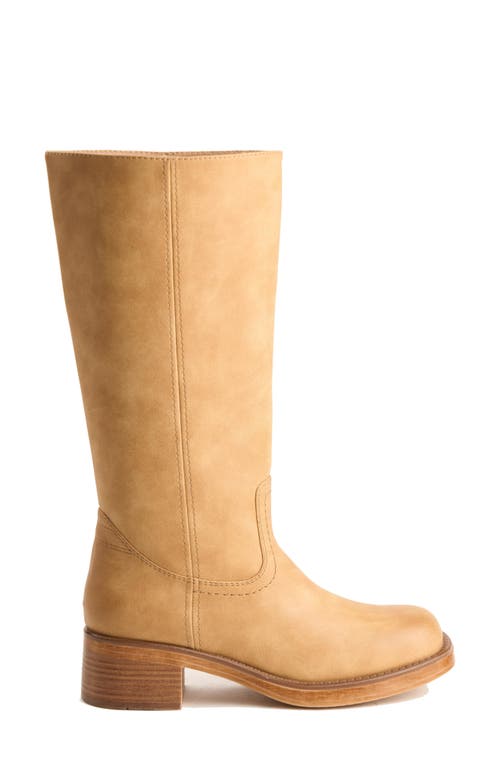 New York And Company Side Zip Boot In Brown