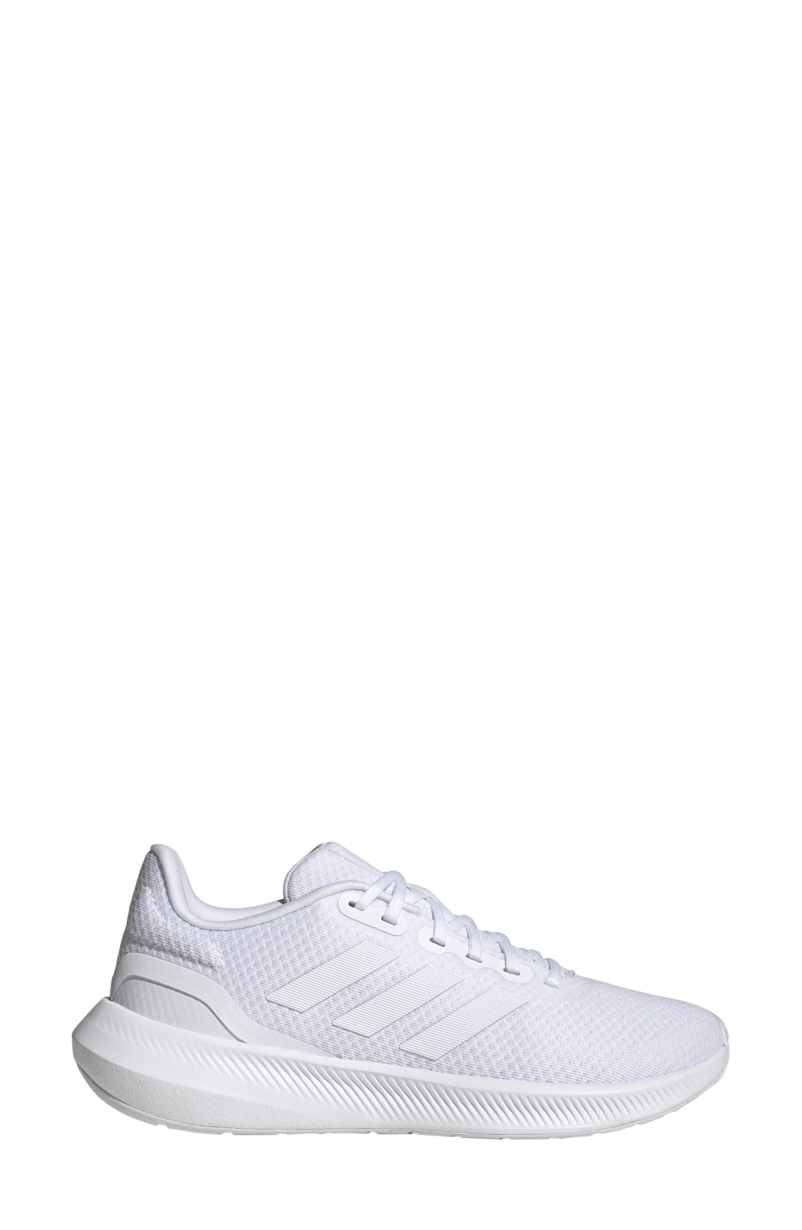 Runfalcon 3 Running Shoe, Alternate, color, WHITE/ WHITE/ BLACK