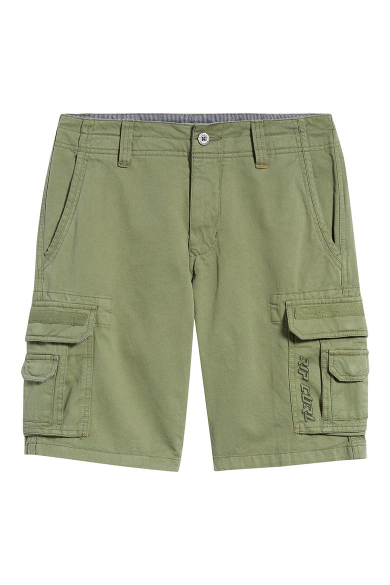 Classic Surf Trail Cargo Shorts, Alternate, color, MID GREEN