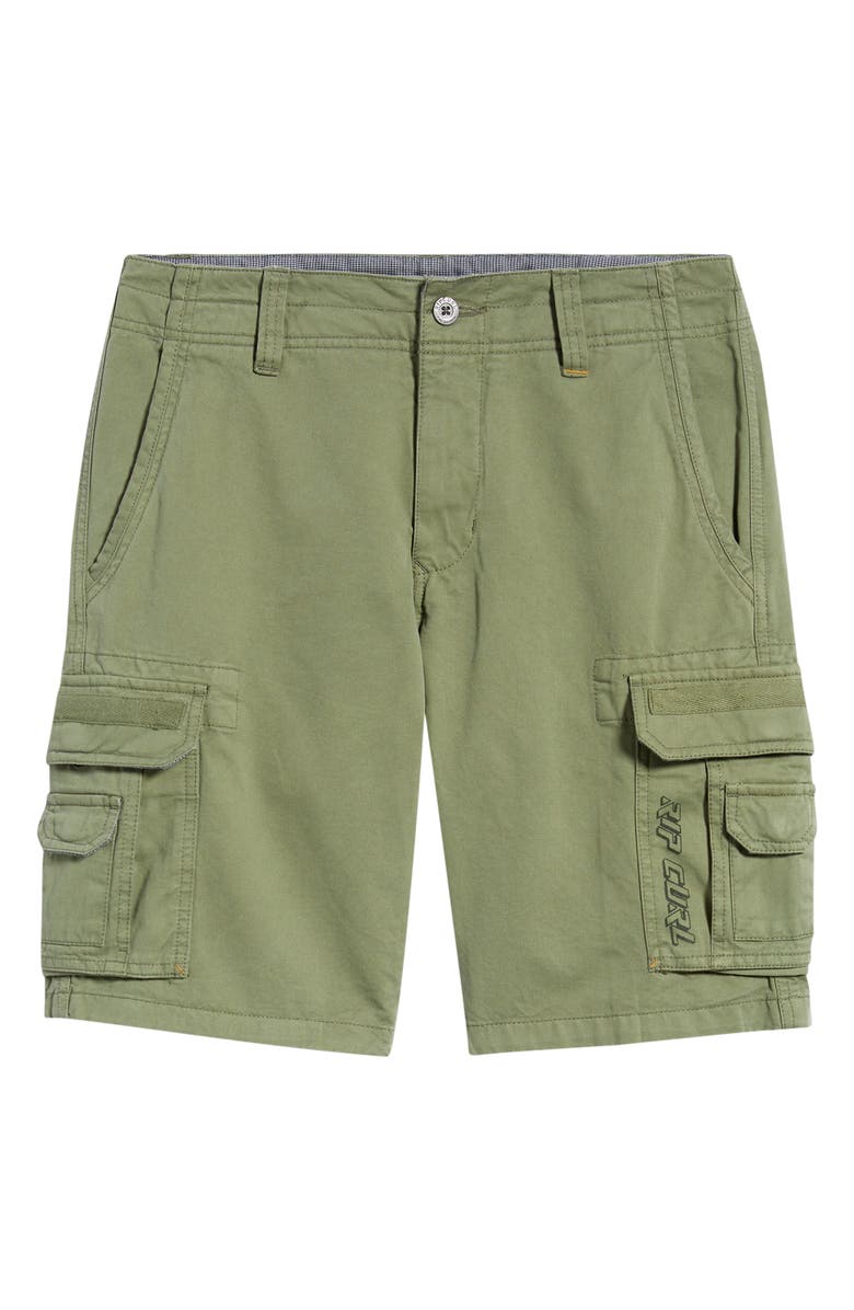 Rip Curl Classic Surf Trail Cargo Shorts, Main, color, Mid Green