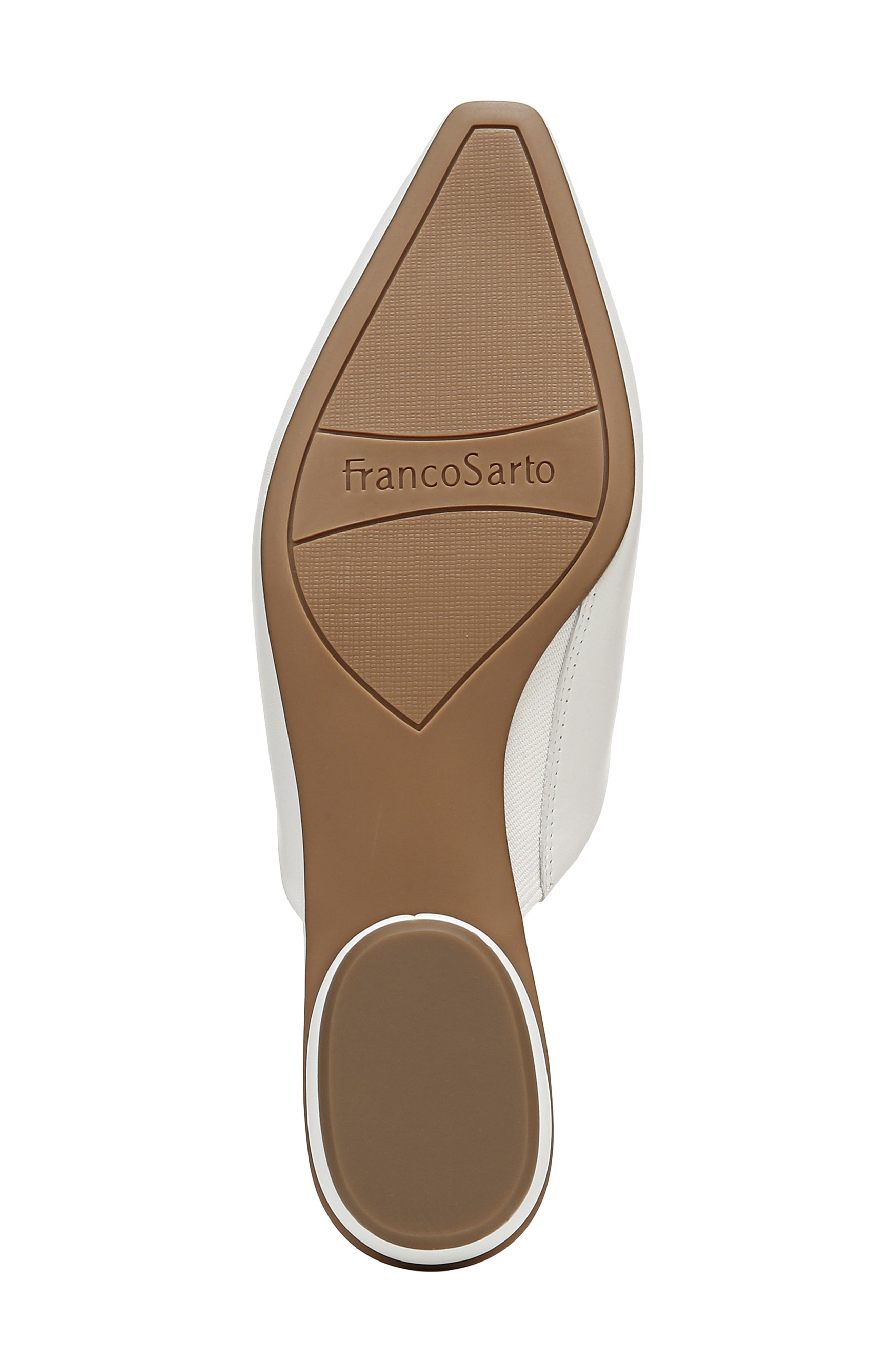 Bridget 2 Mule, Alternate, color, WHITE LEATHER