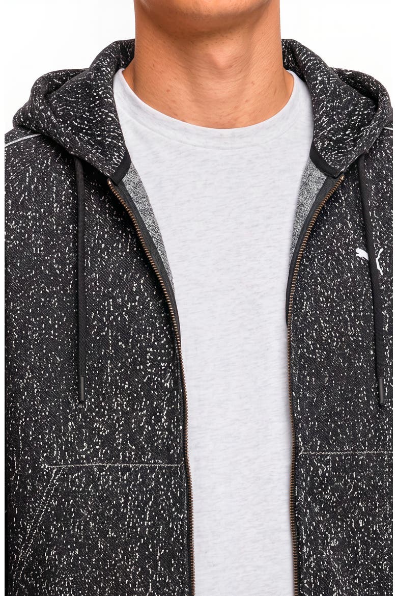 T7 Hooded Track Jacket, Alternate, color, FLAT DARK GRAY