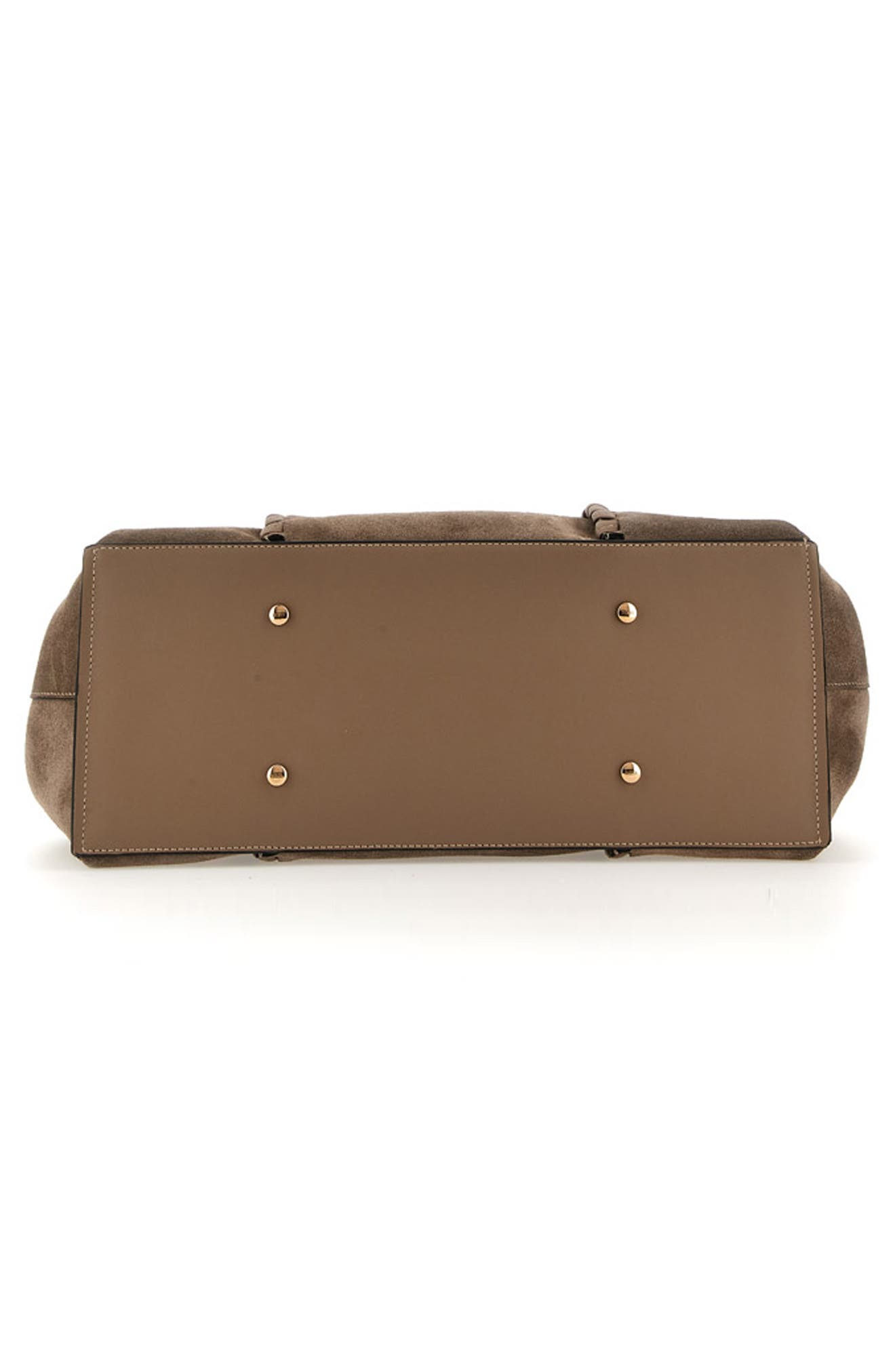 Tod's T Timeless Shopper, Alternate, color, Creta Chiaro