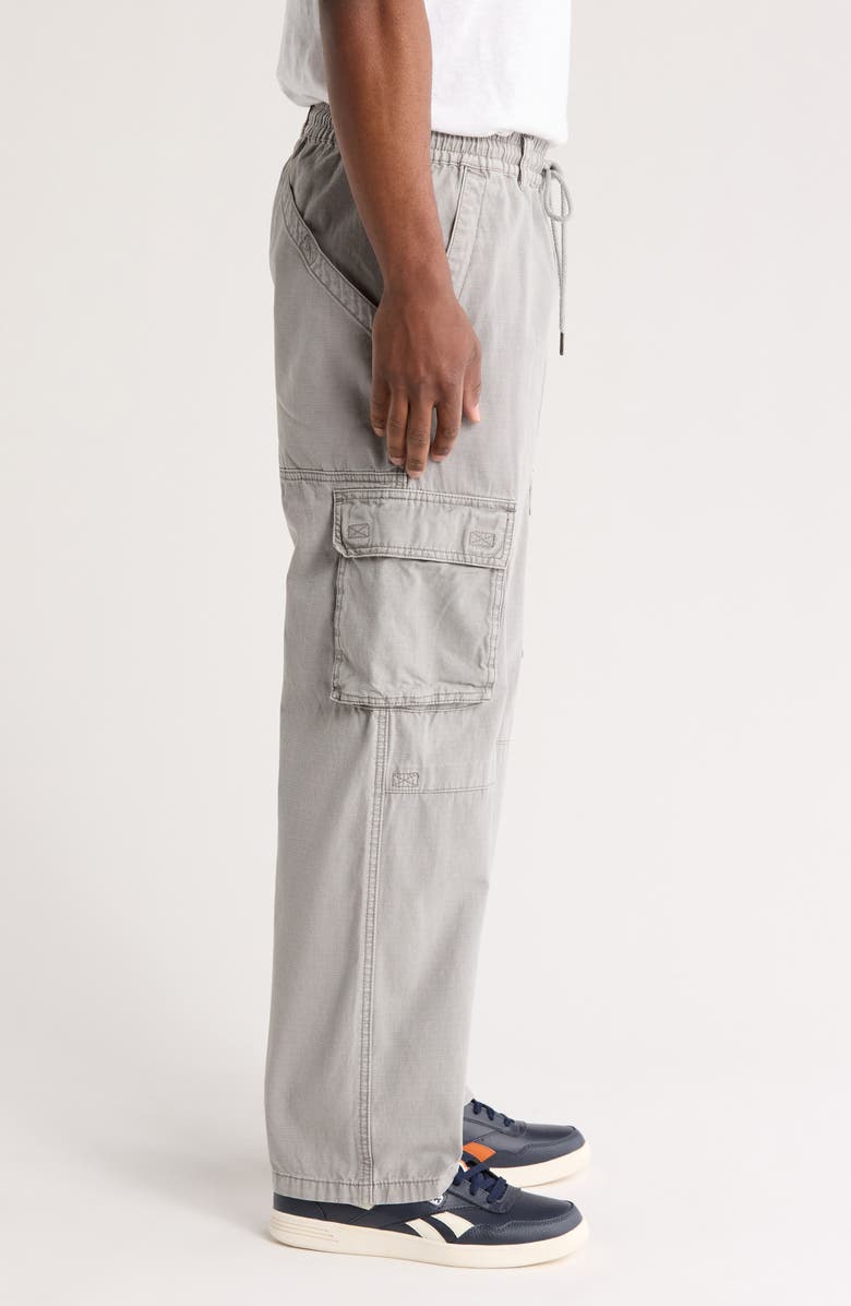 PacSun Gianni Drawstring Cotton Ripstop Cargo Pants, Alternate, color, 