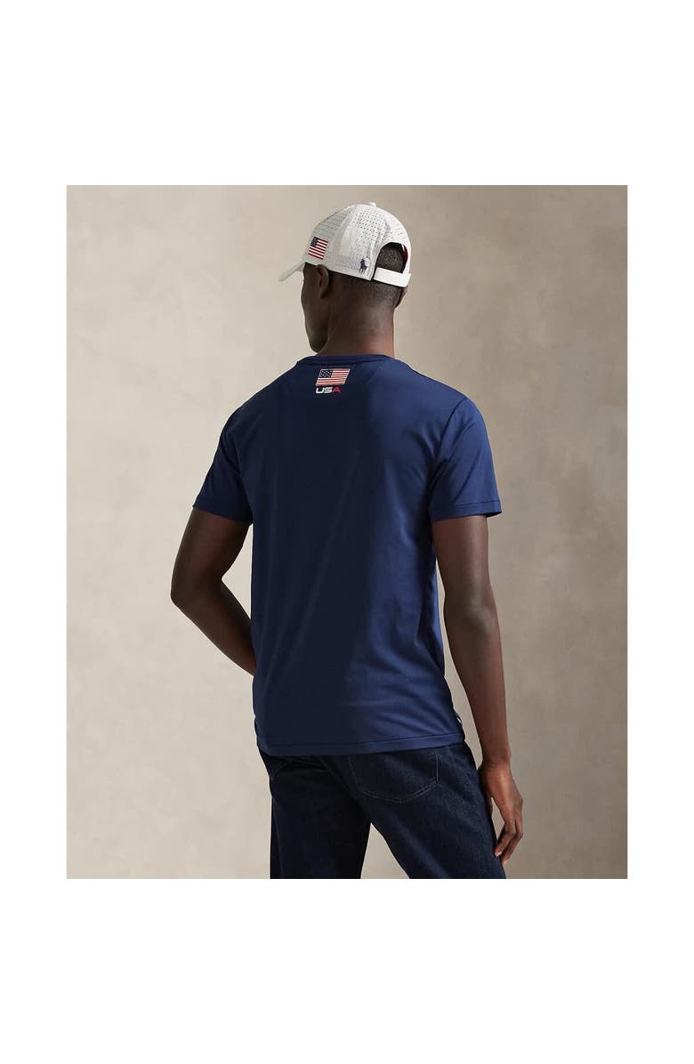 Polo Ralph Lauren Men's Polo Ralph Lauren Team USA Stretch Jersey T-Shirt, Alternate, color, Navy