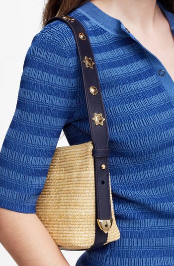 Woven Straw Shoulder Bag