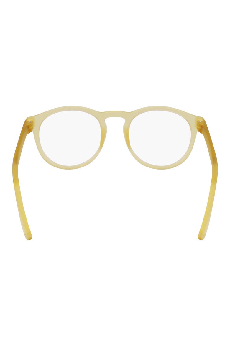 Swerve 51mm Round Blue Light Blocking Reading Glasses, Alternate, color, MATTE TEAM GOLD / BLUE LIGHT