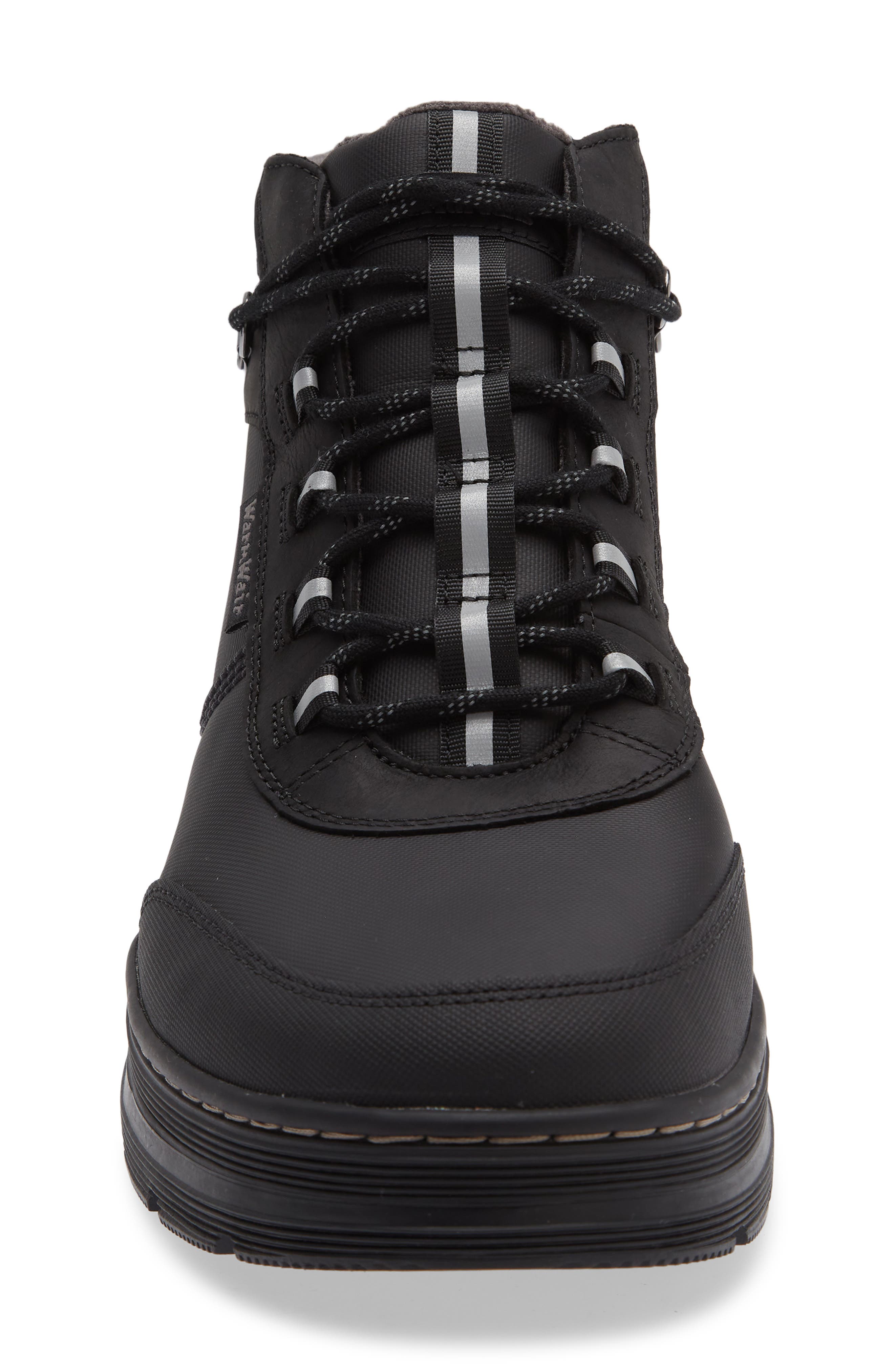 Dr. Martens Combs Coated Boot, Alternate, color, Black