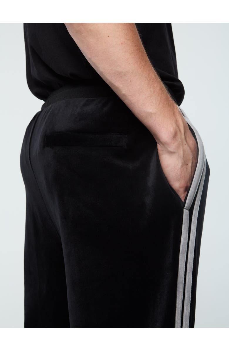 Sergio Tacchini Damarindo Velour Track Pant, Alternate, color, Black Beauty