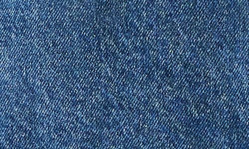 Steve Madden Judith Cotton Denim Snap-up Shirt In Blue