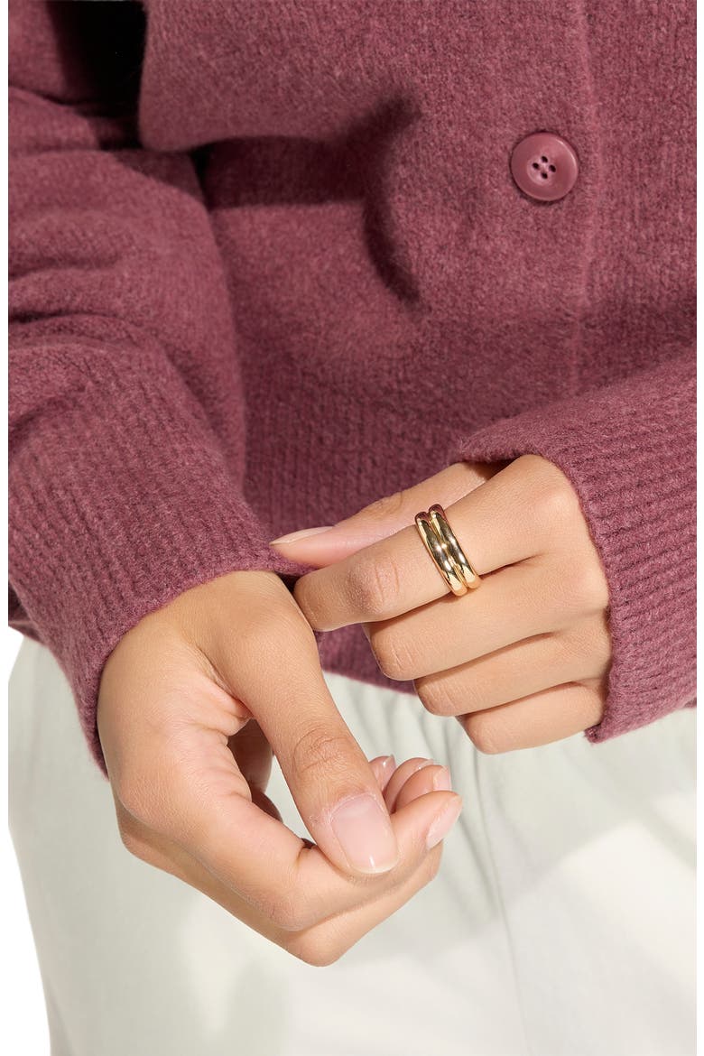 Essential Cardigan, Alternate, color, QUIET CRIMSON