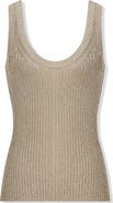 Reiss Imogen Metallic Sweater Tank