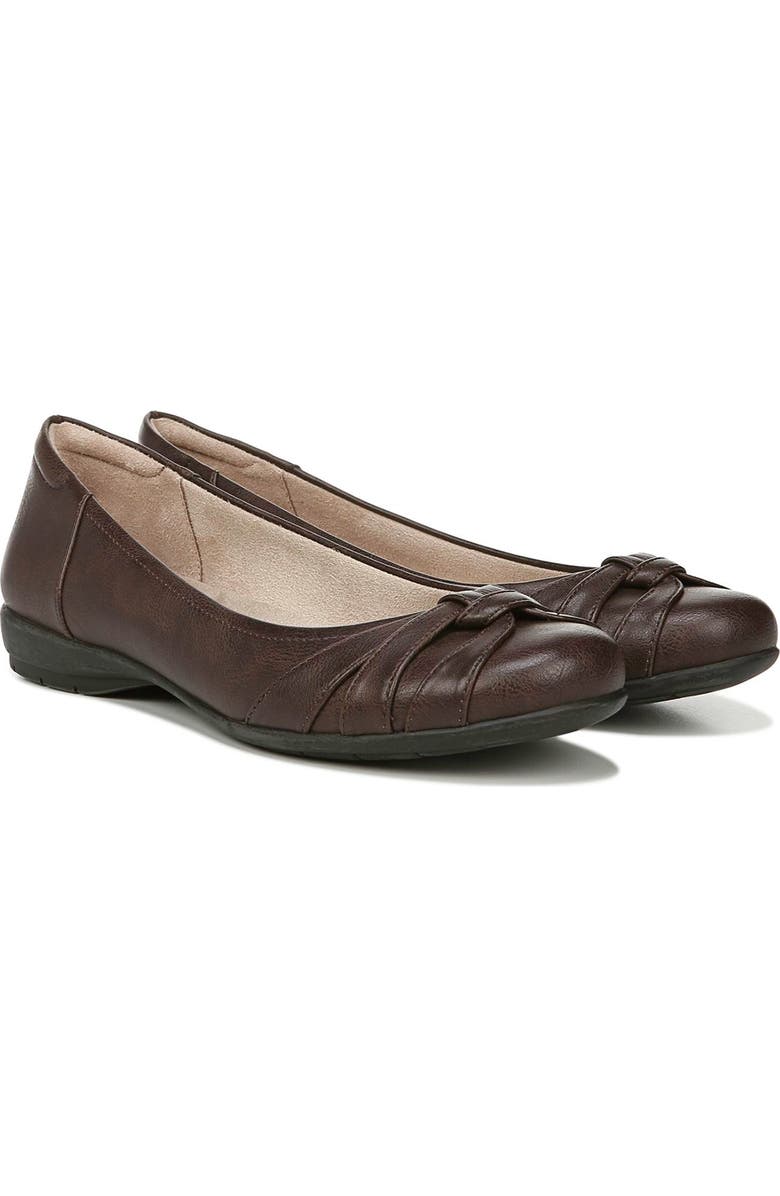 SOUL NATURALIZER Gift Knotted Toe Flat - Wide Width Available, Alternate, color, Dark Brown