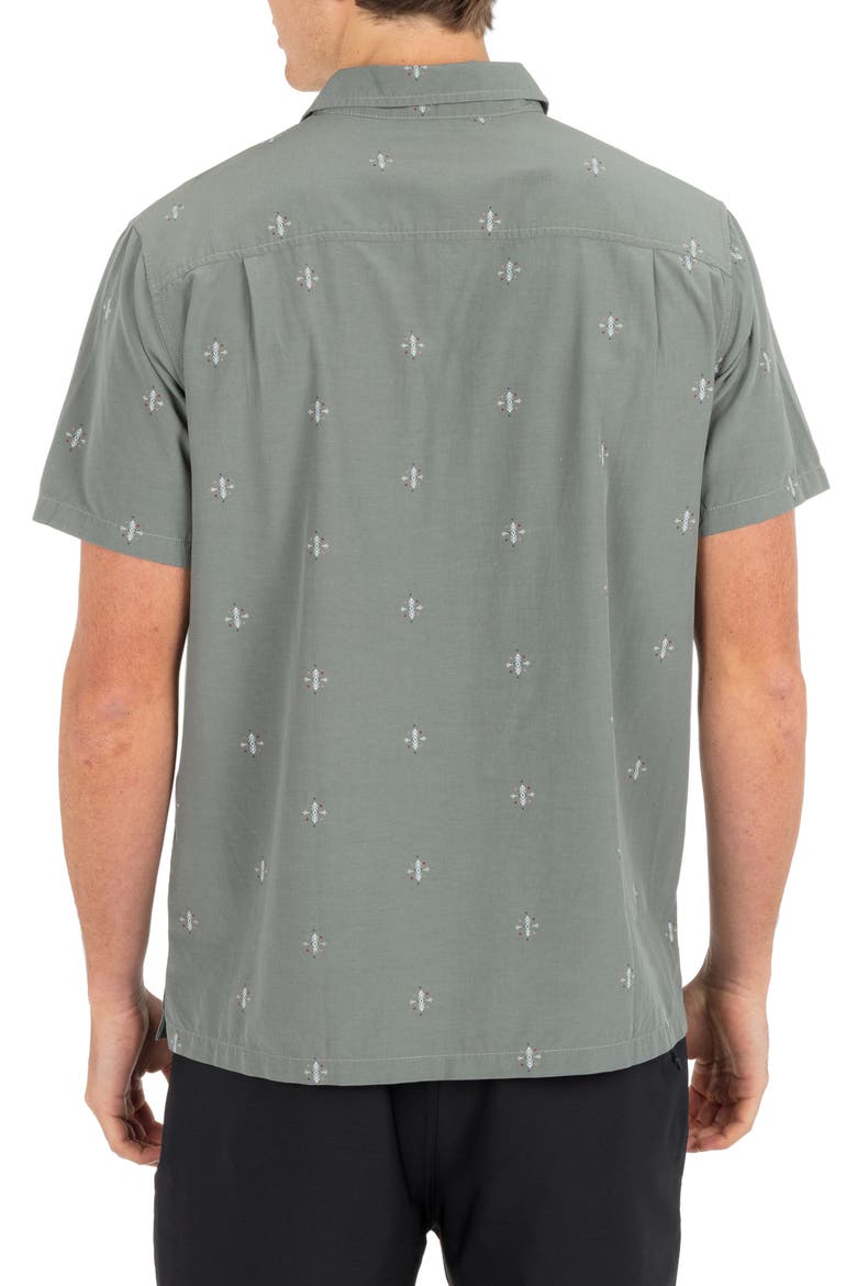 Incon Aero Short Sleeve Button-Up Shirt, Alternate, color, GREAT WHITE COMBO