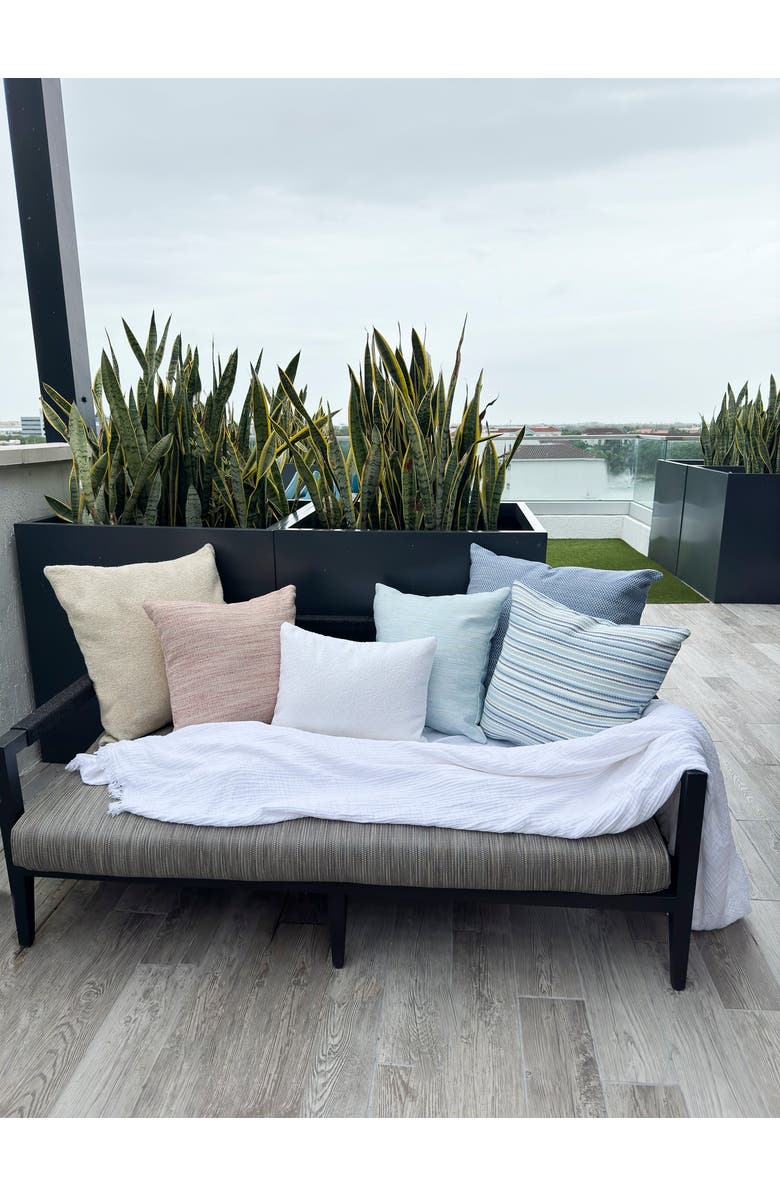 Anaya Boucle Indoor Outdoor Pillow, Alternate, color, 