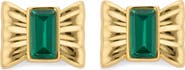 Kurt Geiger London Bow Crystal Stud Earrings