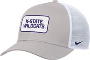 Nike Men's Nike Pewter Kansas State Wildcats 2025 On-Field Rise Trucker Performance Adjustable Hat