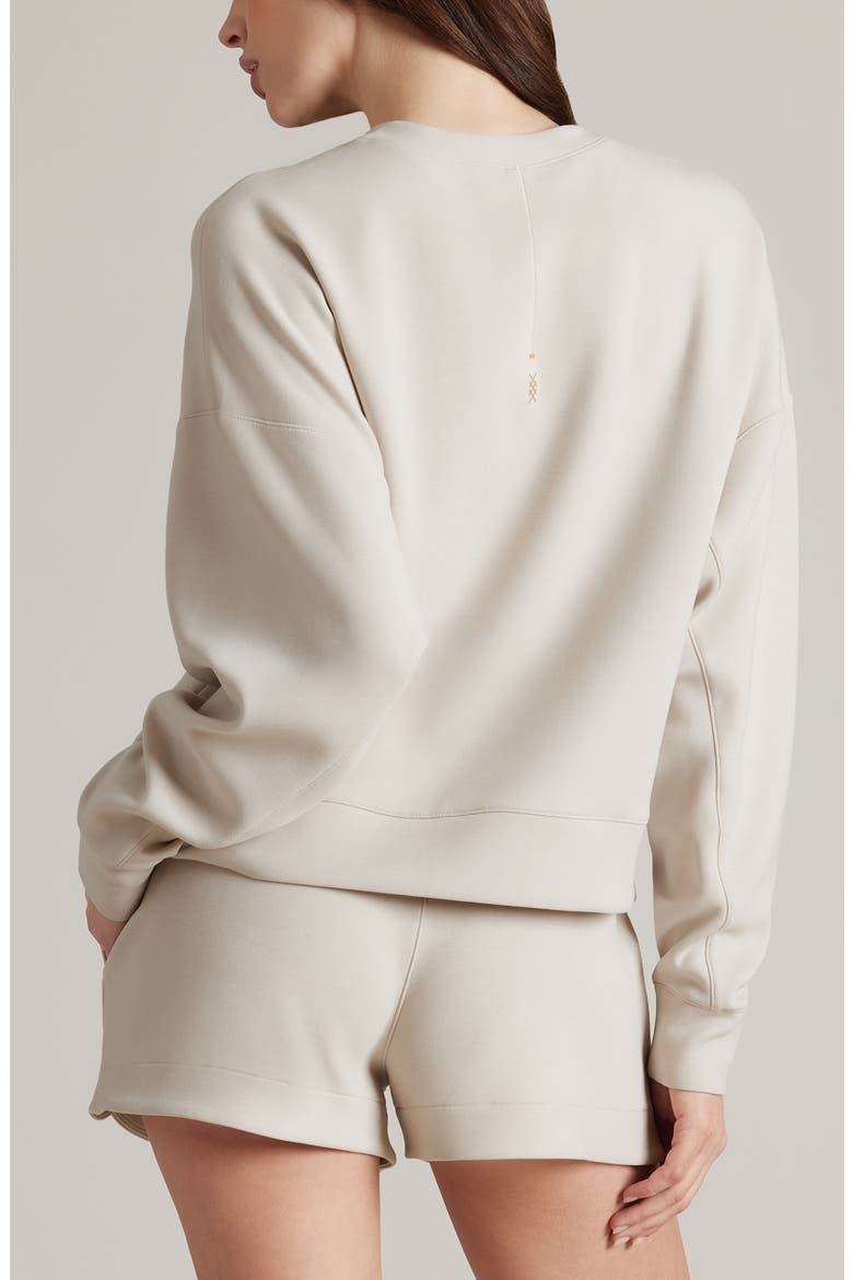 DreamGlow Crewneck Sweatshirt, Alternate, color, SAND