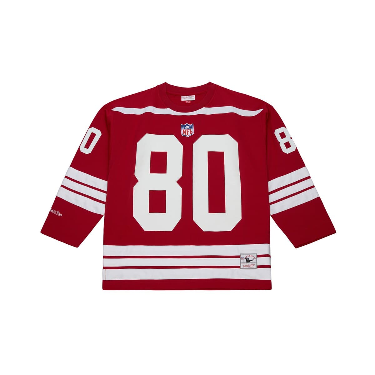Mitchell & Ness Men's Mitchell & Ness Jerry Rice Scarlet San Francisco ...
