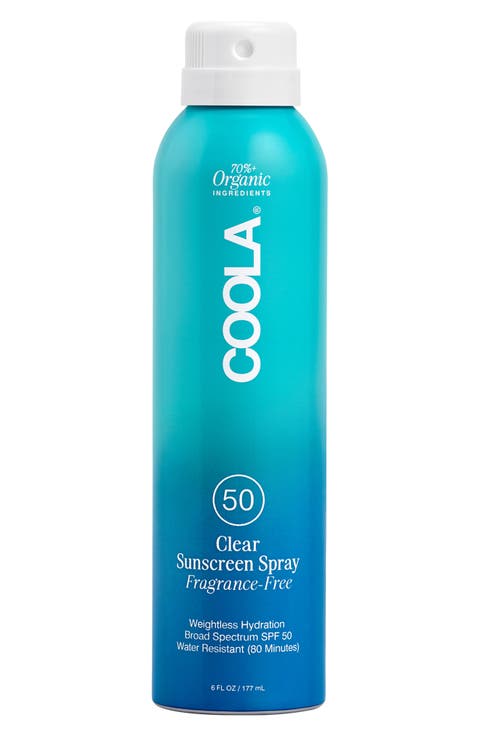 Suncare Classic Sunscreen Spray Fragrance-Free Broad Spectrum SPF 50