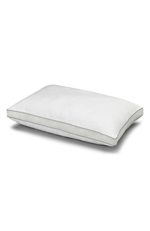 Mesh Gusseted Cotton Pillow