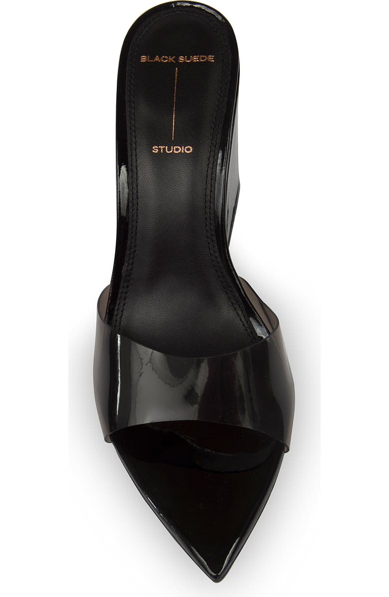 BLACK SUEDE STUDIO Octavia Wedge Sandal, Alternate, color,