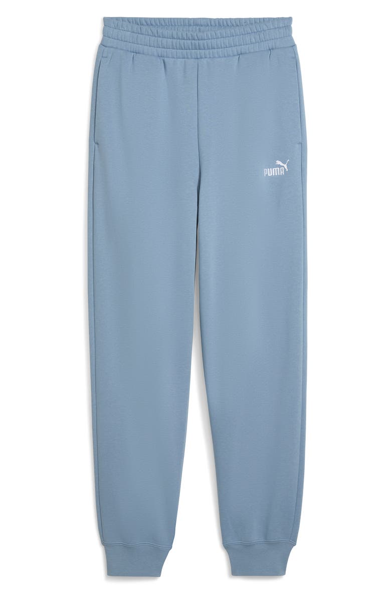 PUMA Essential No. 1 Logo Sweatpants, Alternate, color, Cool Blue