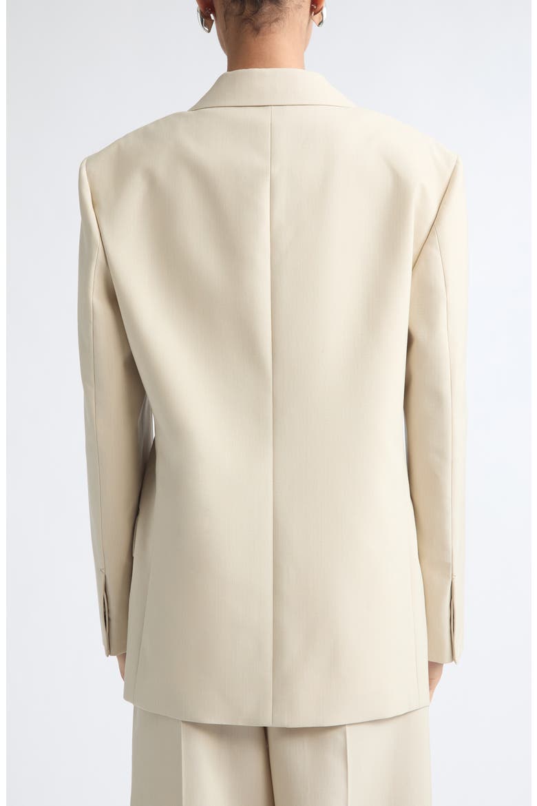 Faded Stripe Wool & Cotton Jacket, Alternate, color, 2512 BEIGE/ LIGHT BLUE