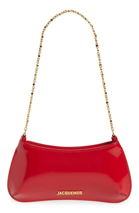 Le Petit Bisou Chaine Patent Shoulder Bag