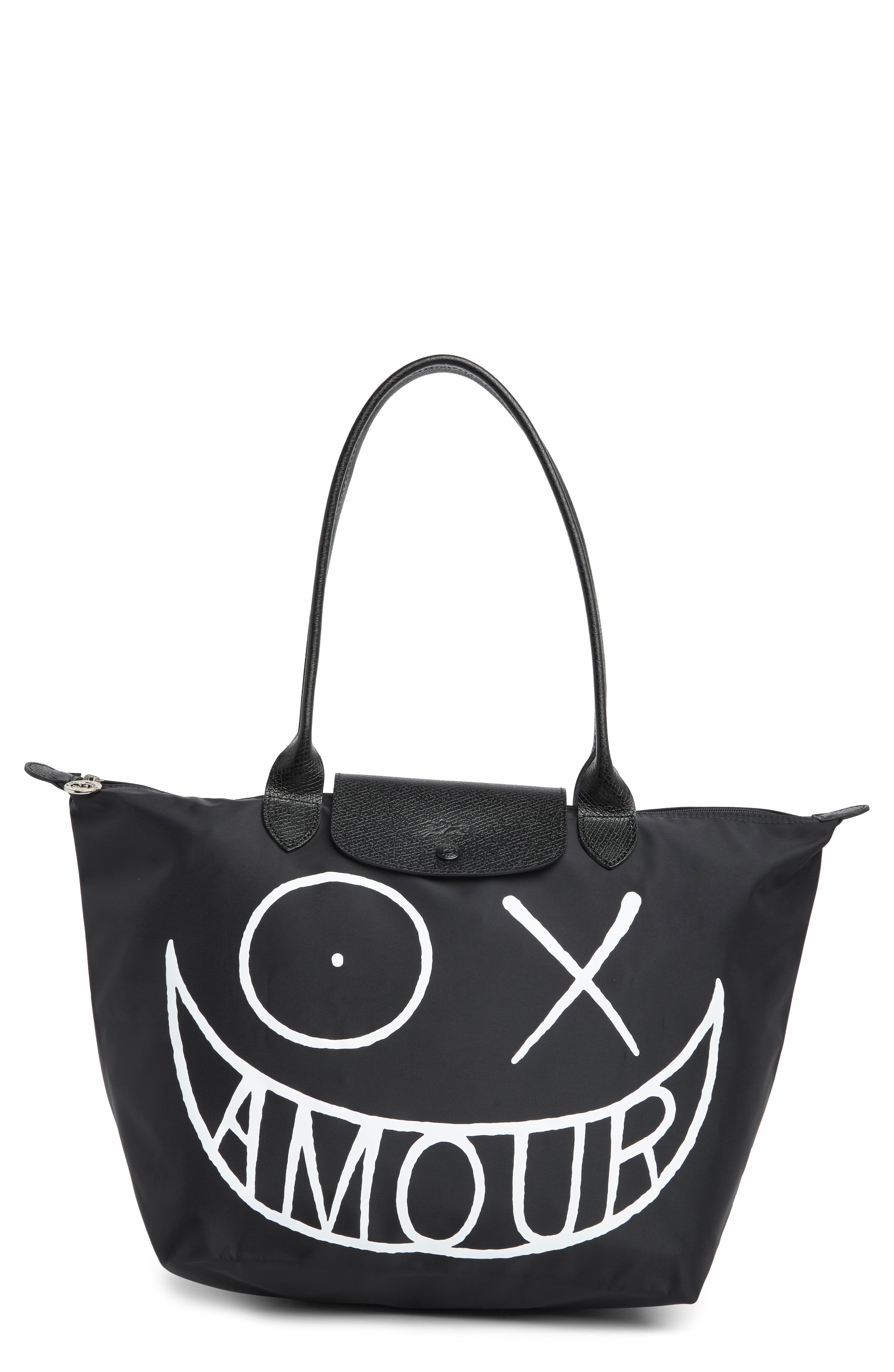 Longchamp Andre Large Shoulder Tote Bag, Main, color, 