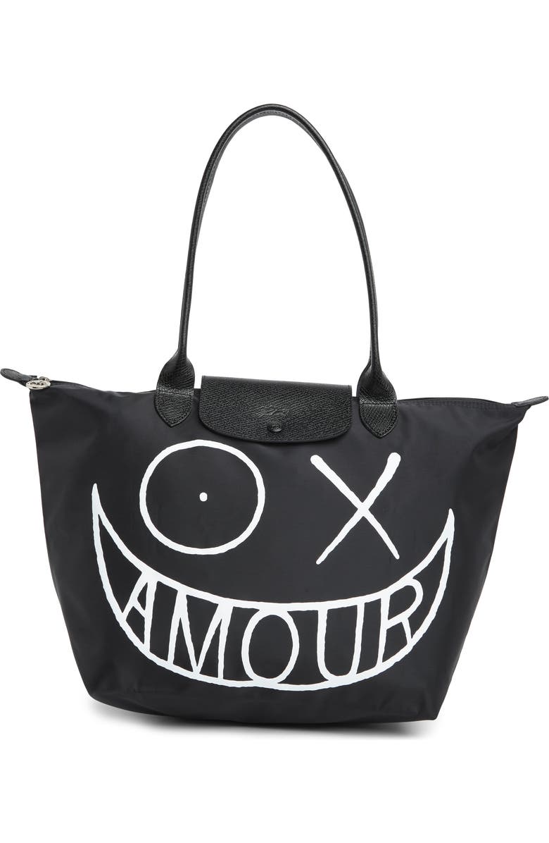 Longchamp Andre Large Shoulder Tote Bag, Main, color,