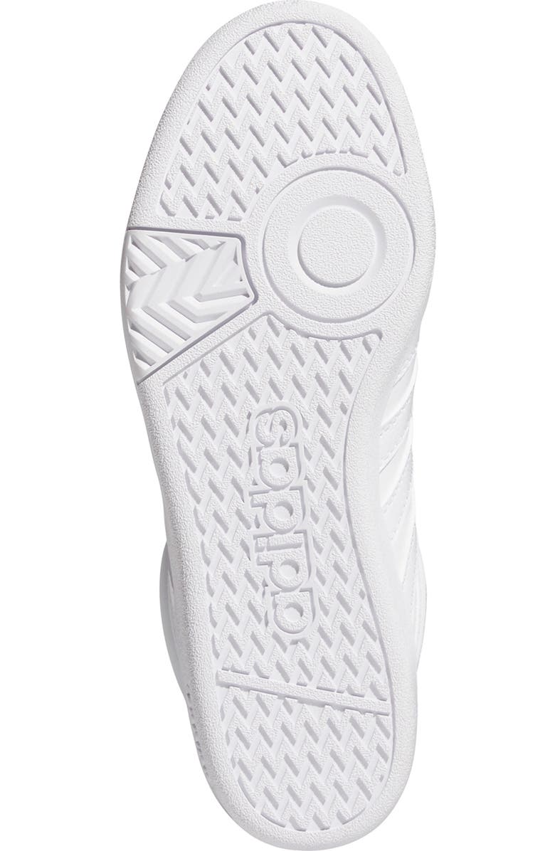 adidas Hoops 4.0 Mid Sportswear Basketball Sneaker, Alternate, color, White/ White/ Black