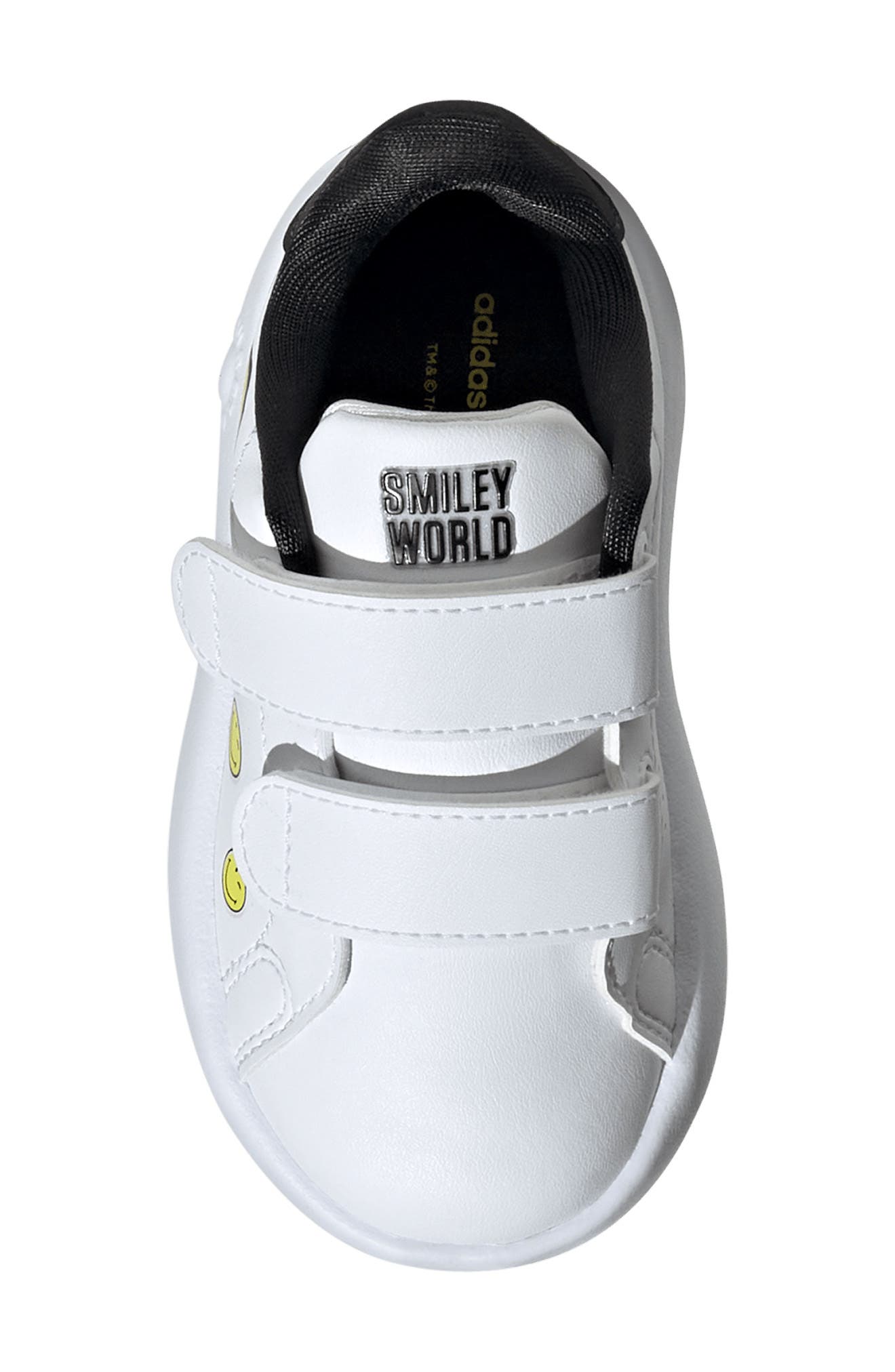 adidas Kids' Advantage Smiley Sneaker, Alternate, color, 
