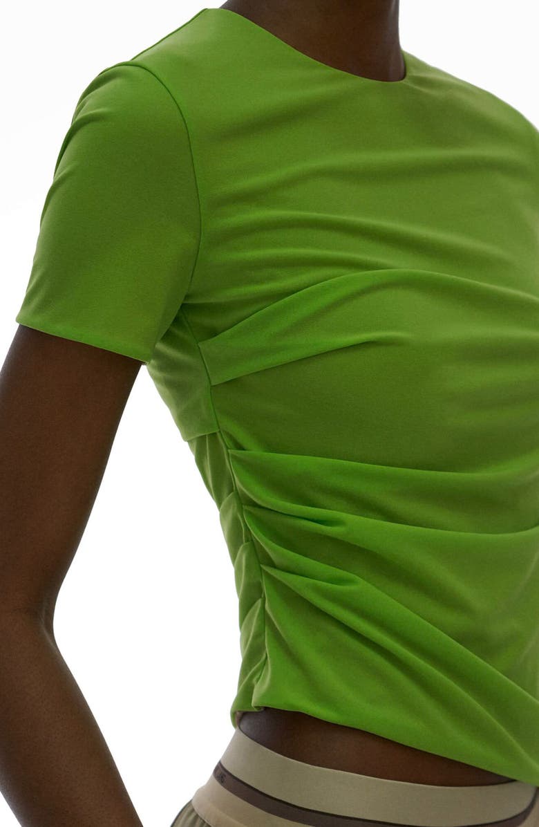 Helmut Lang Reversible Mesh T-Shirt, Alternate, color, Lawn