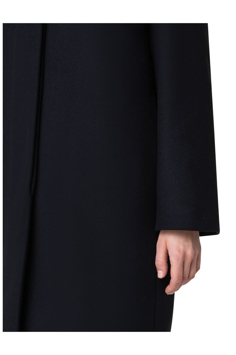 2-in-1 Quilted & Wool Blend Car Coat, Alternate, color, 009 BLACK