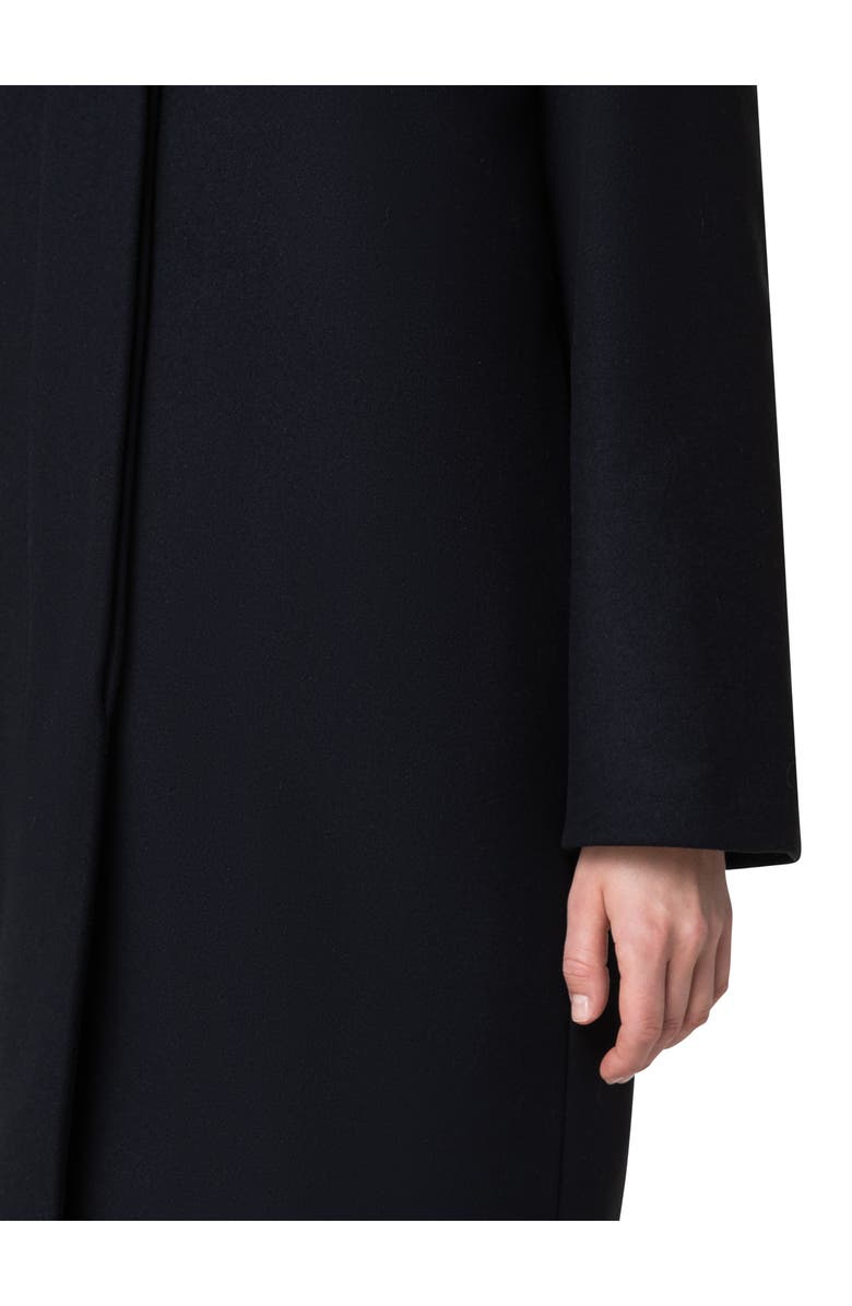 Akris punto 2-in-1 Quilted & Wool Blend Car Coat, Alternate, color,