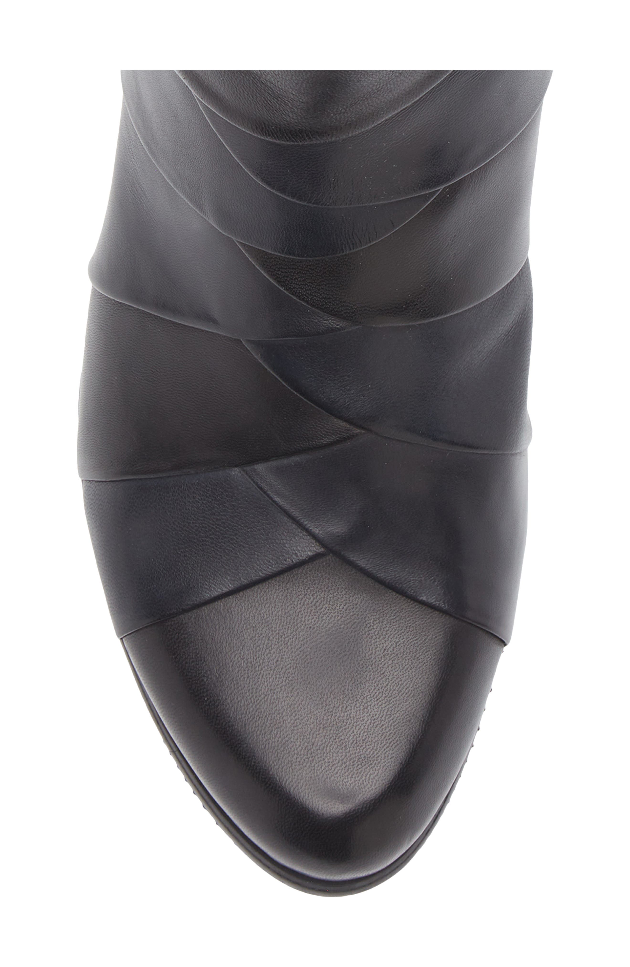 Regarde Le Ciel Stefany Block Heel Bootie, Alternate, color, Black/ Navy