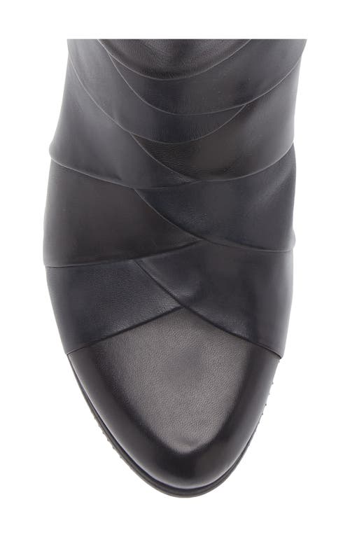 Regarde Le Ciel Stefany Block Heel Bootie In Black