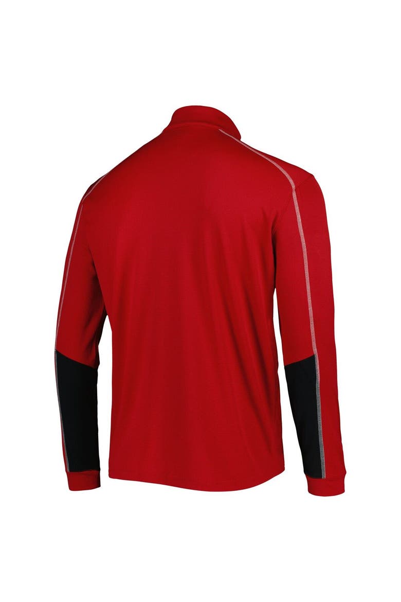 Men's Columbia Red Georgia Bulldogs Shotgun 2.0 Omni-Wick Quarter-Zip Jacket, Alternate, color, Red