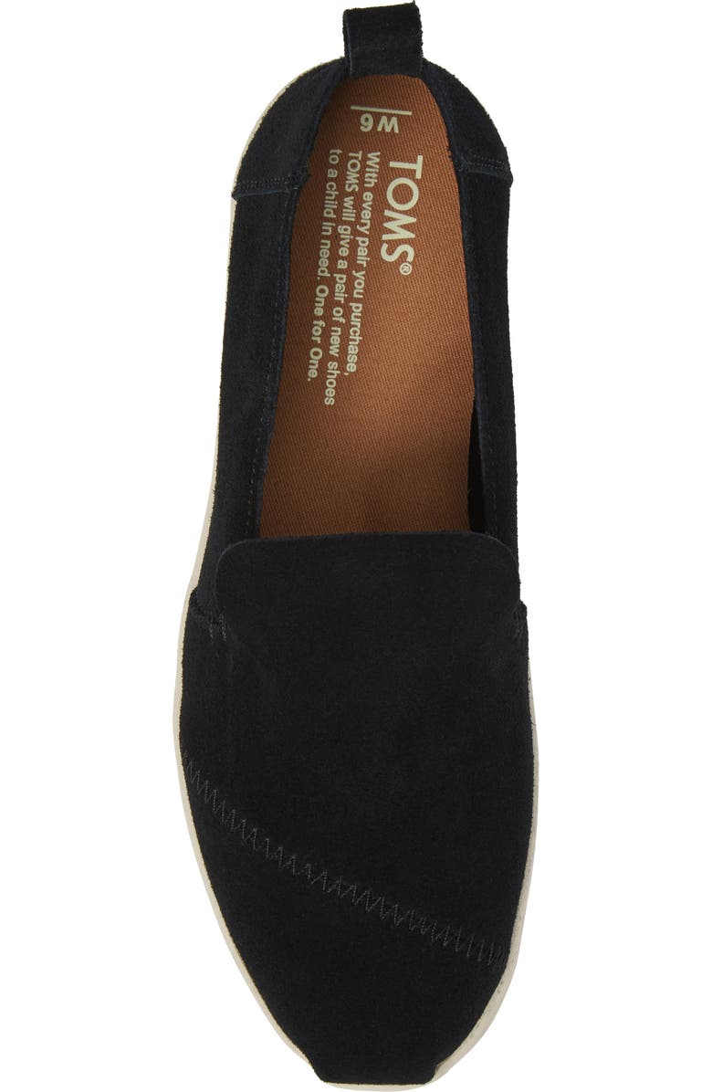 TOMS Deconstructed Alpargata Slip-On, Alternate, color,