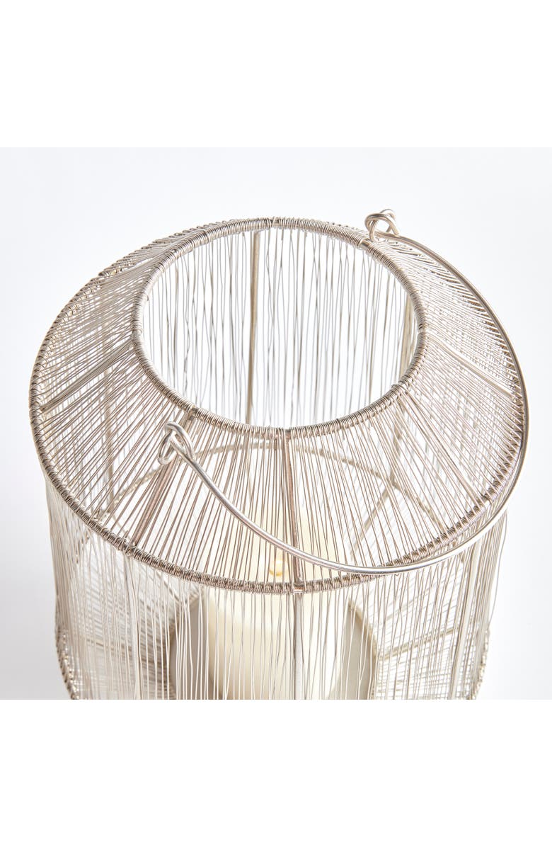 Napa Home & Garden Elwin Lantern, Alternate, color, Silver