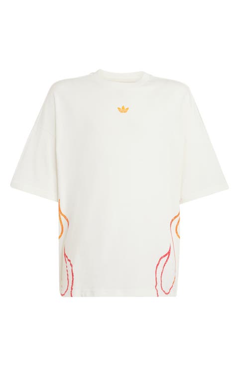 Kids' Flame Cotton T-Shirt (Big Kid)
