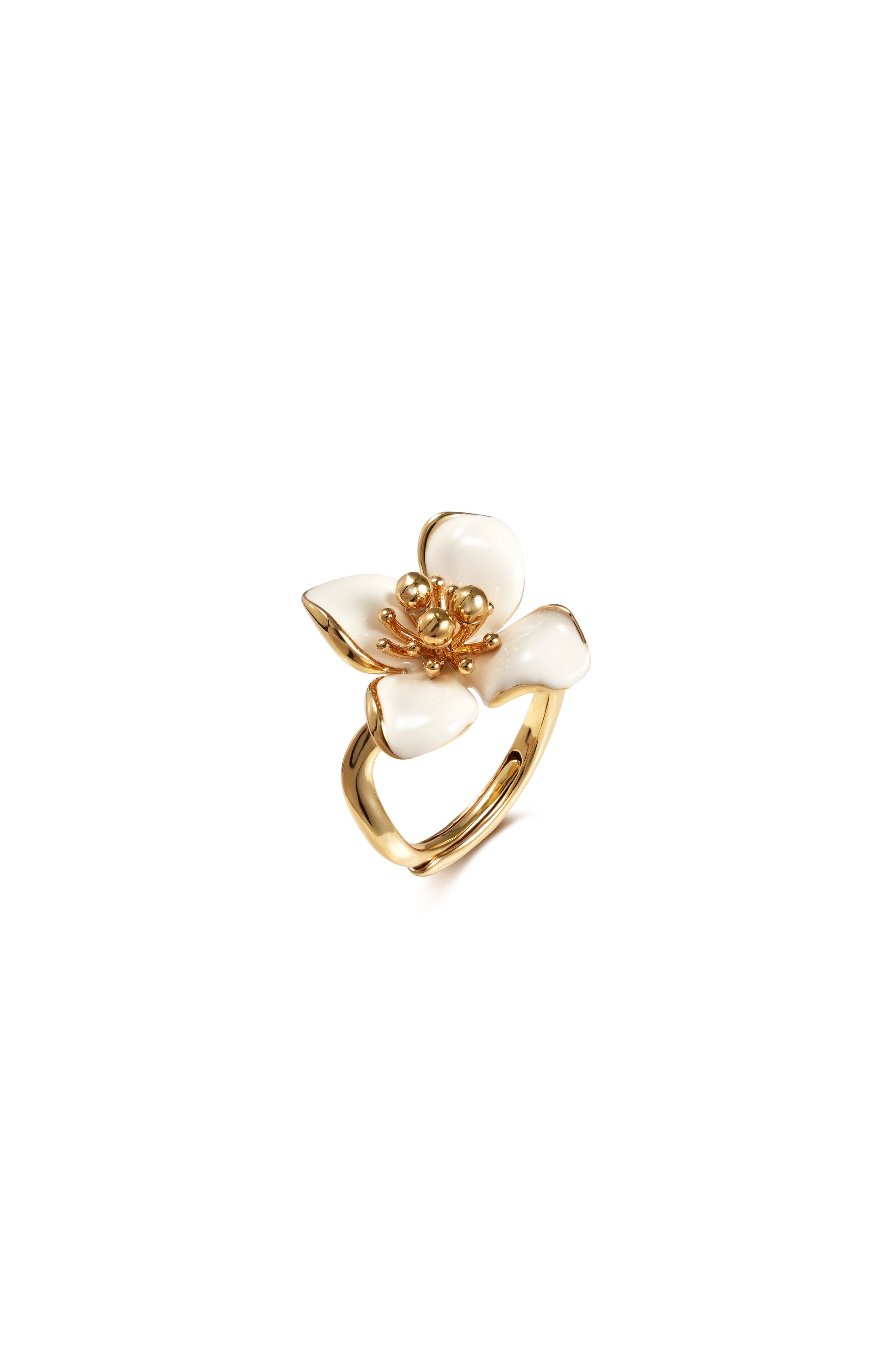 selected White & Gold
