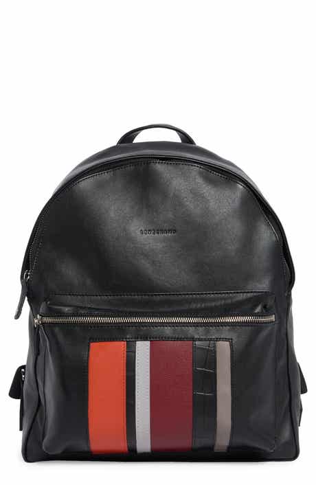 Longchamp Patchwork Leather Backpack