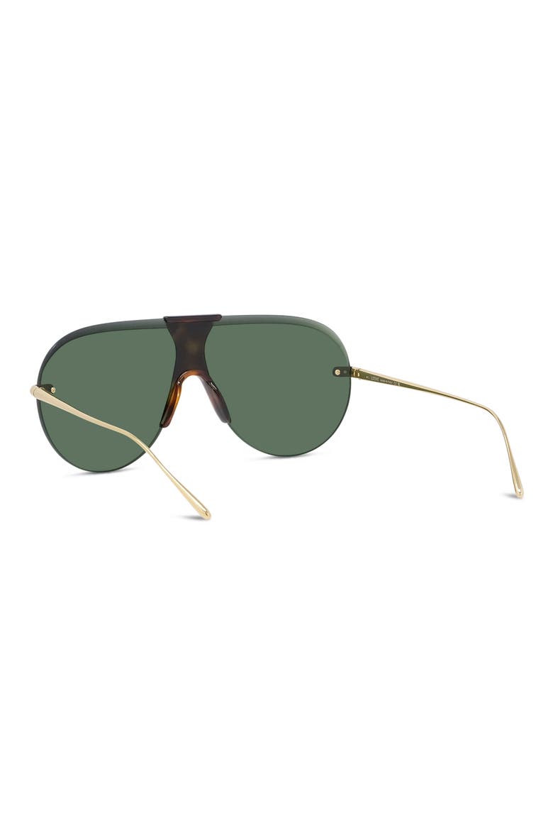 Slim Pilot Sunglasses, Alternate, color, SHINY ENDURA GOLD / GREEN