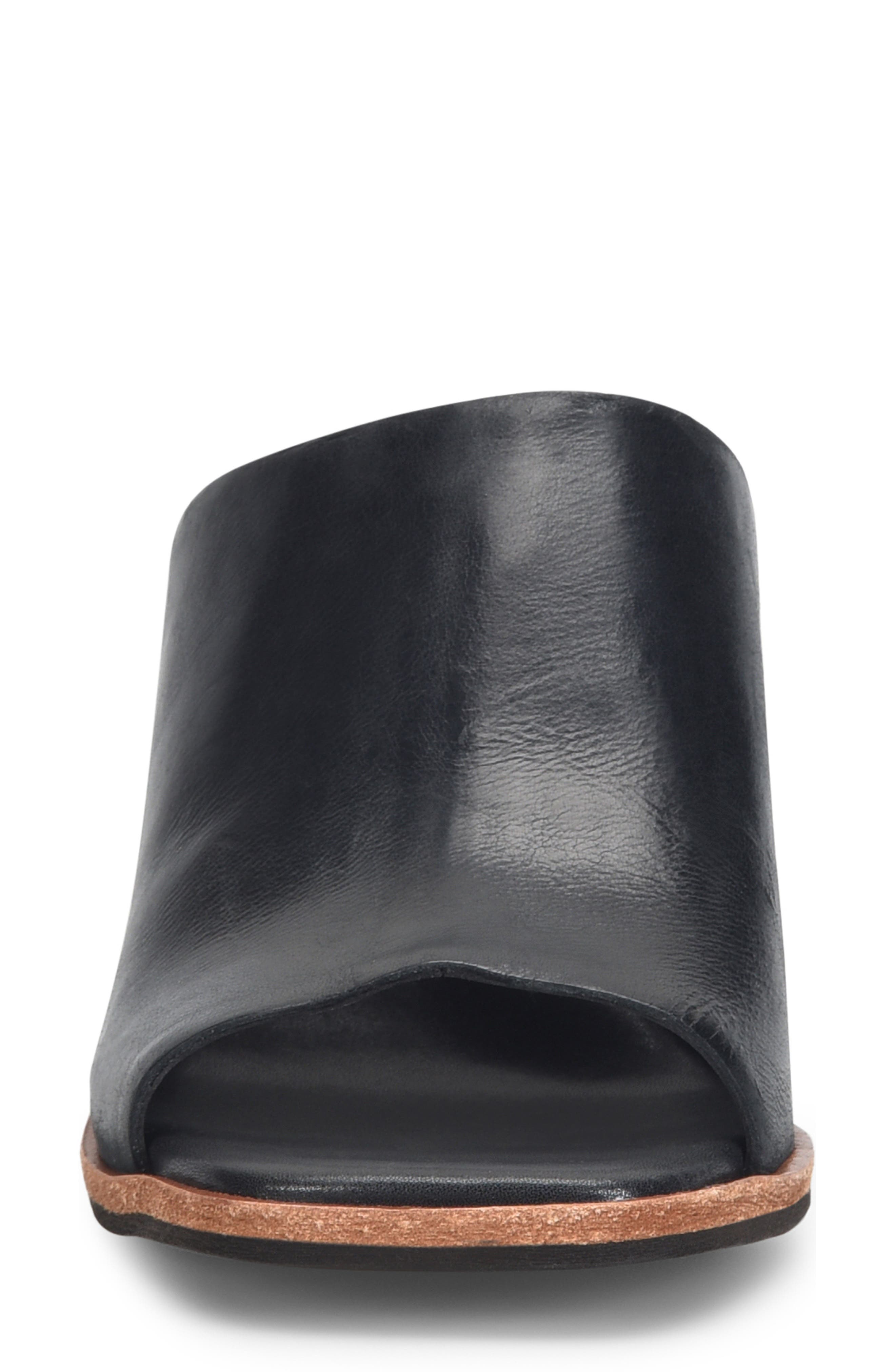 Kork-Ease<sup
®</sup
 Capri Sandal, Alternate, color, Black Leather