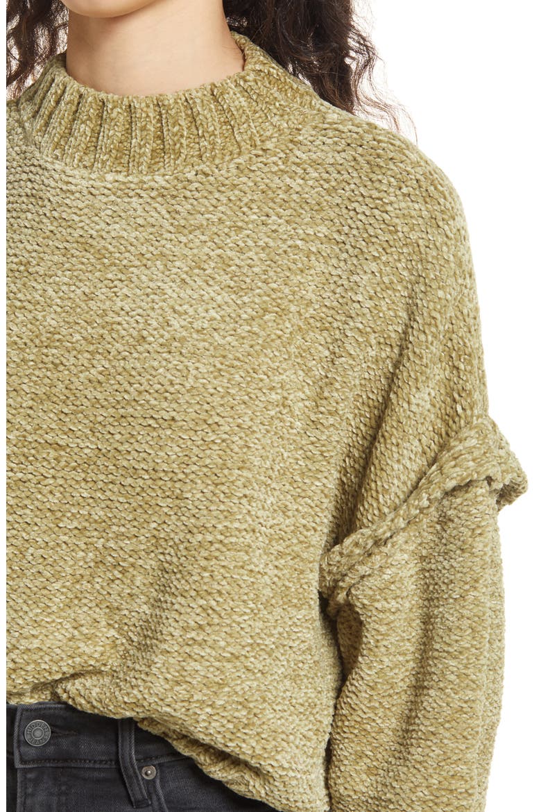 Drop Shoulder Crop Sweater, Alternate, color, HIGHTLIGHT REEL