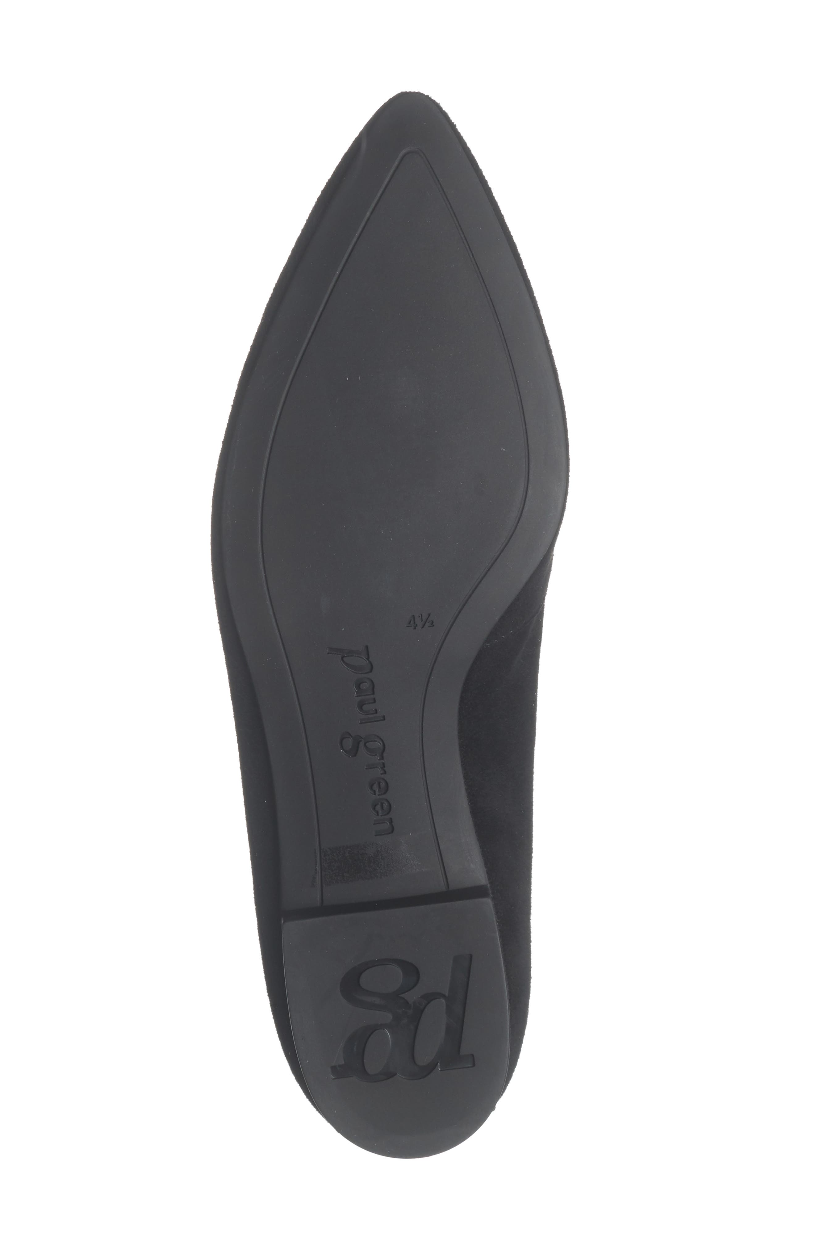 Paul Green Penny Loafer, Alternate, color, Black Suede